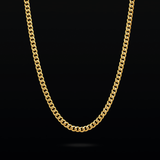 Cuban link Chain 3mm Gold