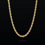 Rope Chain 4mm Gold