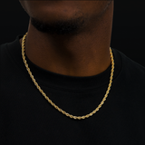 Rope Chain 4mm Gold