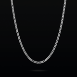 Cuban Link Chain 2mm Silver