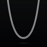 Cuban Link Chain 3mm Silver