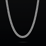 Cuban Link Chain 5mm Silver