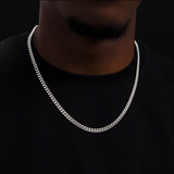 Cuban Link Chain 5mm Silver