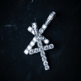 Moissanite Cross Pendant