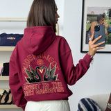 SWANS HOOD BURGUNDY