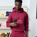 SWANS HOOD BURGUNDY