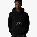 SWANS HOOD BLACK